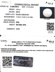 3.08/CT Natural Fire Opal with Govt. Lab Certificate (1665)